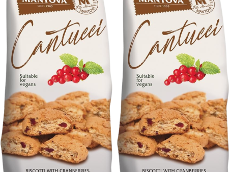  Cantucci with Cranberries Biscotti (2 Pack) Online