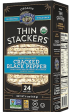 Cracked Black Pepper Thin Stackers For Sale