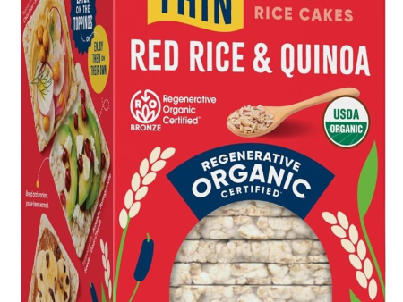 Red Rice & Quinoa Organic Brown Rice Cakes Online now