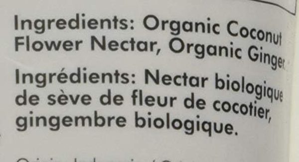 Organic Fair Trade Ginger Coconut Sugar For Sale