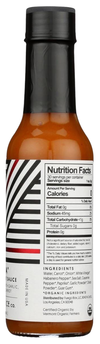 Zana Organic Hot Sauce on Sale