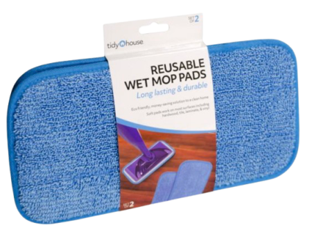 Reusable Wet Mop Pads - Set of 2 Online