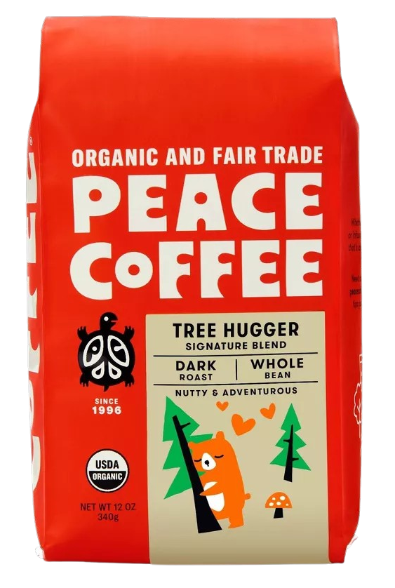 Tree Hugger Whole Bean Dark Roast Coffee (12oz) Online Sale