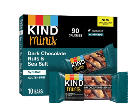 Dark Chocolate Nuts Sea Salt Kind Minis (10 CT) For Cheap