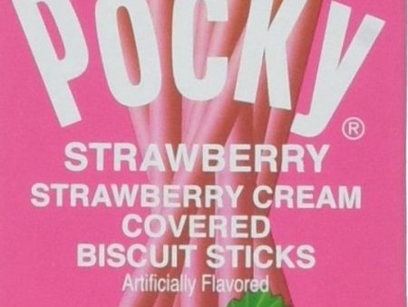 Strawberry Cream Covered Biscuit Sticks Discount