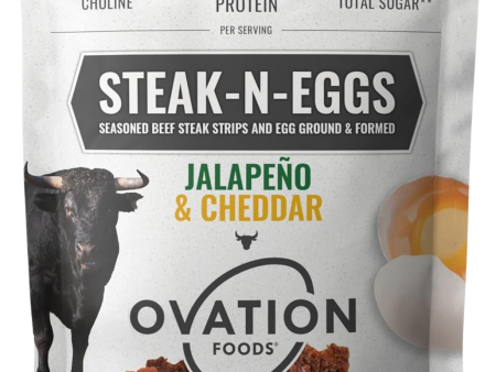 Jalapeno Cheddar Meat Snacks - Steak and Eggs Online Sale