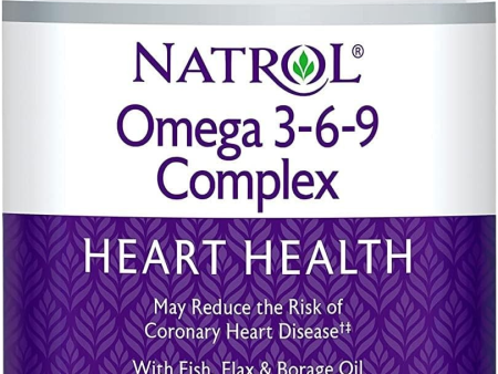 Omega 3-6-9 Complex (90 Softgels) Discount