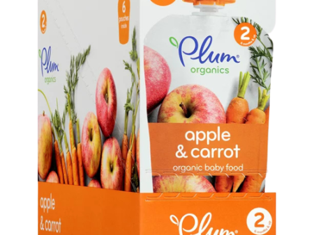 Organic Apple Carrot Baby Puree (6 Pack) on Sale