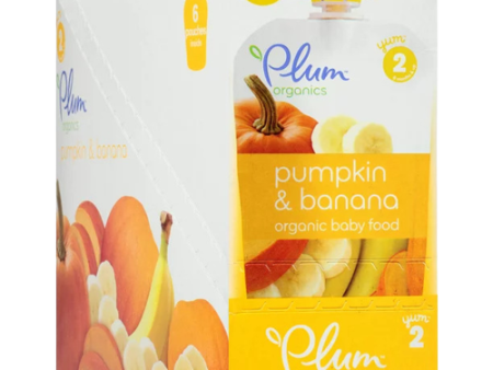 Organic Pumpkin Banana Baby Puree (6 Pack) Sale