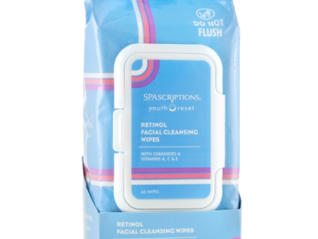 Retinol Facial Cleansing Wipes (60 CT) Discount