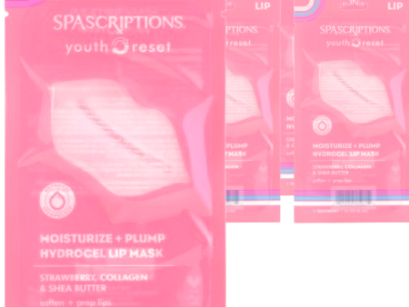 Youth Reset - Moisturize + Plump Hydrogel Lip Mask (6 CT) Cheap