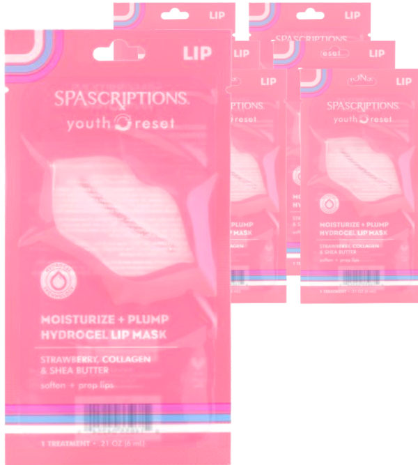 Youth Reset - Moisturize + Plump Hydrogel Lip Mask (6 CT) Cheap