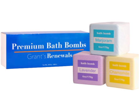 Premium Bath Bombs (3 Pack) For Cheap