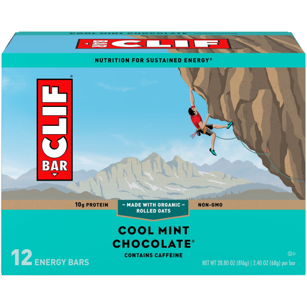 Mint Chocolate with Caffeine Energy Bars (12 CT) Online Hot Sale