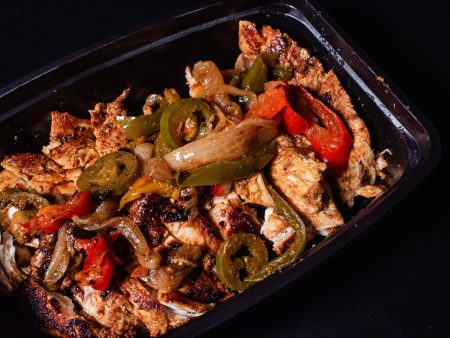 Chicken Fajita with Jasmine Rice, Sauteed Peppers and Onions For Discount