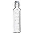 Kilner Square Cliptop Bottle - various sizes Online now