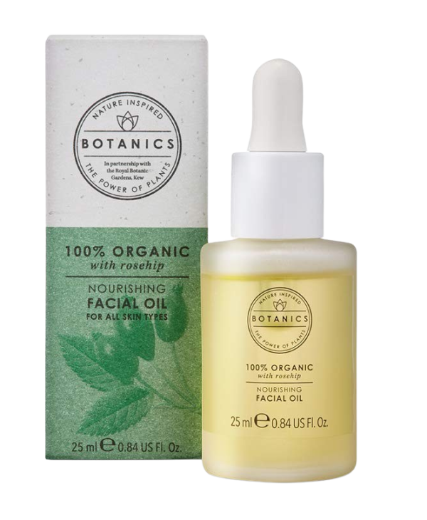 Organic Nourishing Facial Oil with Rosehip Supply