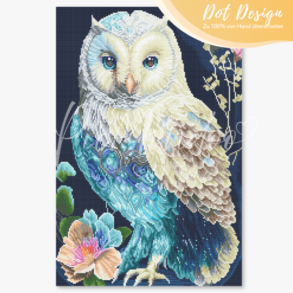 Diamond Painting Multi Special - White Owl Fashion