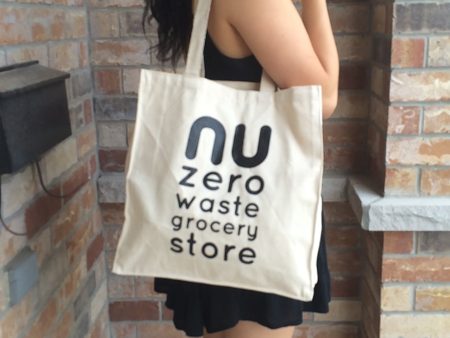 “NU” Medium Cotton Tote Supply