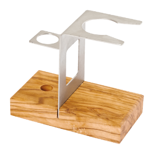 Redecker Shaving Stand Oiled Olive Wood Stainless Steel For Discount