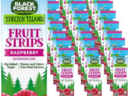 Raspberry Fruit Strips (30 Pack) Hot on Sale