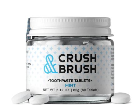 Nelson Naturals Crush n  Brush Toothpaste   mouthwash Tablets on Sale