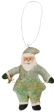 Santa Claus Ornament - Green For Cheap