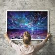 Diamond Painting - Ozean trifft auf Universum For Sale