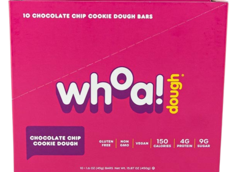 Chocolate Chip Cookie Dough Bar (10 CT) on Sale