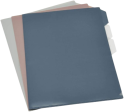 Document File Folders 8.3 in X 11.7 in (3 CT) Grey, Rose and Blue on Sale