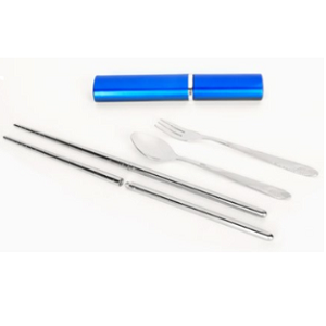 Onyx Cutlery Set Blue For Discount