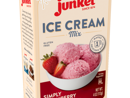 Ice Cream Mix Simply Strawberry Cheap