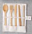 Utensil Wrap with Bamboo Cutlery For Cheap