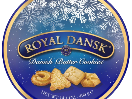 Snowflake Tin - Danish Butter Cookies Discount