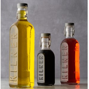 Kilner Square Cliptop Bottle - various sizes Online now