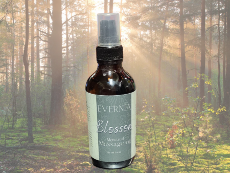 Evernia Blossom: Menstrual massage oil Blend Online Hot Sale