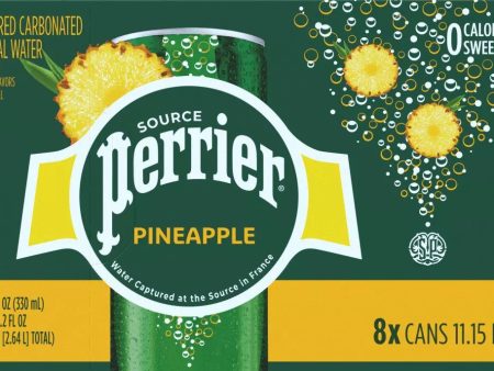 Pineapple Natural Sparkling Mineral Water (8 Pack) Cheap