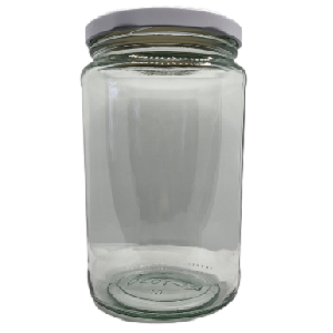 750 ml Straight Cylinder with lid Online Sale