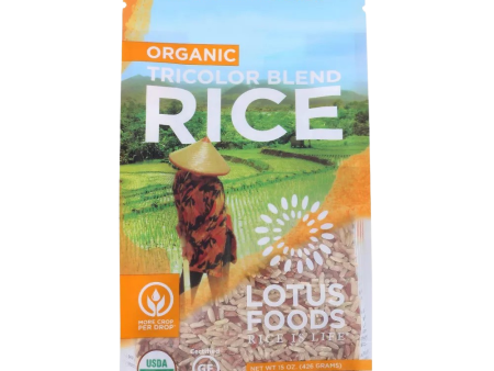 Organic Tricolor Blend Rice on Sale