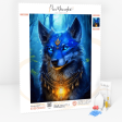 Diamond Painting - Blauer Wolf Discount