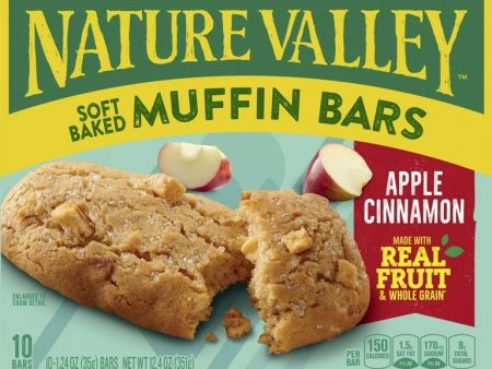 Apple Cinnamon Soft-Baked Muffin Bars (10 CT) Online Sale