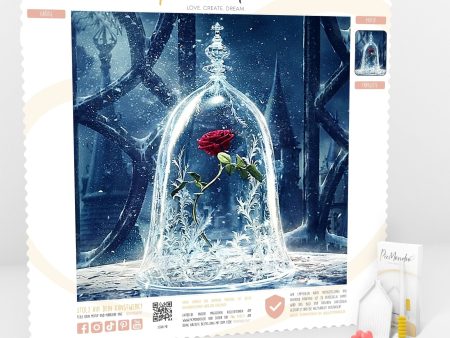 Diamond Painting -  Rose im Wunderglas  Discount