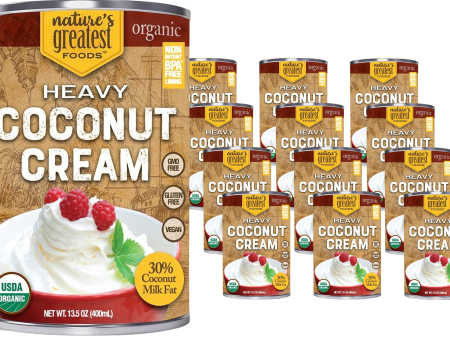 Organic Heavy Coconut Cream (12 Pack) Cheap