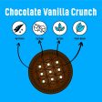 Keto-Friendly Chocolate Vanilla Sandwich Cookies (16CT) For Sale