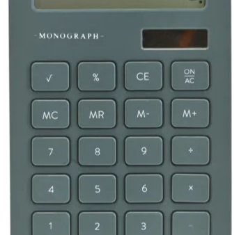 Calculator Dusty Green For Discount