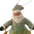 Santa Claus Ornament - Green For Cheap