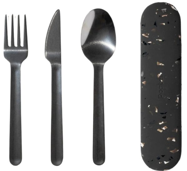 Porter Utensil Set - Terrazzo Charcoal Sale