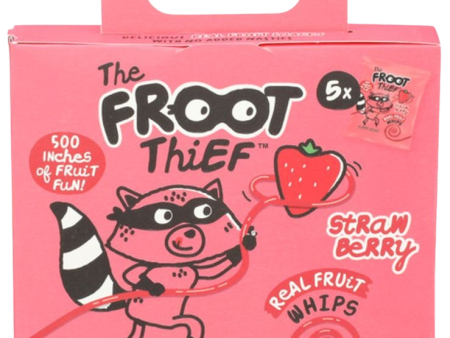 The Froot Thief Strawberry Real Fruit Whips (5 Packs) Cheap