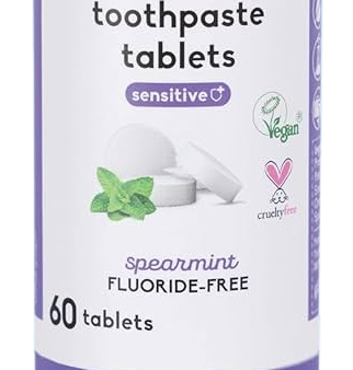 Spearmint Fluoride Free Sensitive Toothpaste Tablets Online Hot Sale