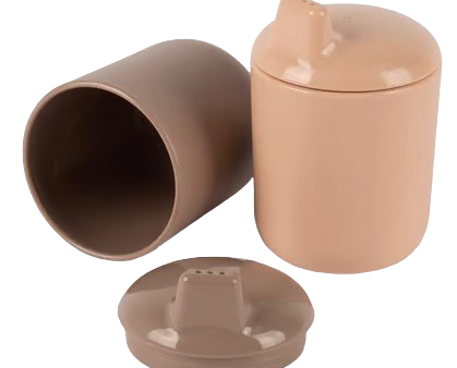 BIO Sippy Cup Set - Tan Mocha Online now